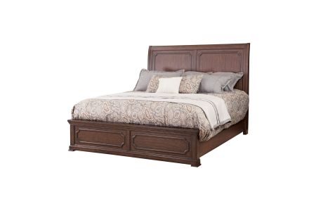 American Woodcrafters Kestrel HIlls Bed with Headboard, Footboard, and Rails