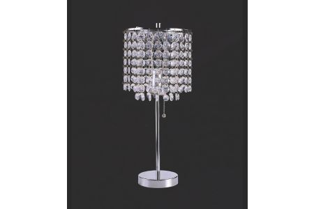 Crown Mark Glam Chandelier Table Lamp