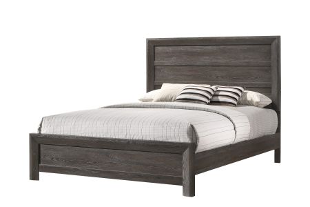 CrownMark Adelaide Bed with Headboard, Footboard and Rails