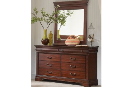 Elements Chateau Dresser and Mirror