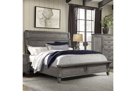 Intercon Forge Bed with Headboard, Footboard, and Rails