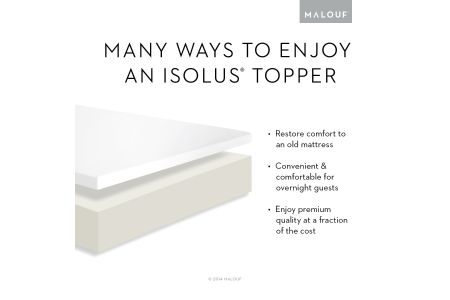 Malouf CarbonCool® LT + OmniPhase® Topper