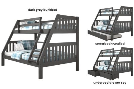 Donco Twin over Full Mission Bunkbed
