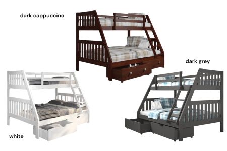 Donco Twin over Full Mission Bunkbed