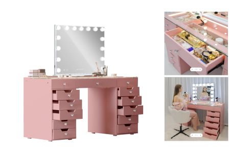 EVA PINK VANITY