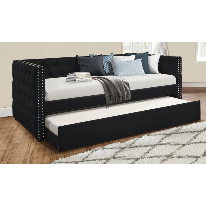 Happy Homes Courage Black Daybed