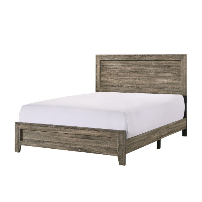 CrownMark Millie Bed with Headboard, Footboard and Rails