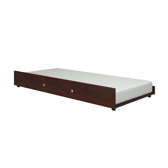 Donco Dark Cappuccino Twin Trundle Bed