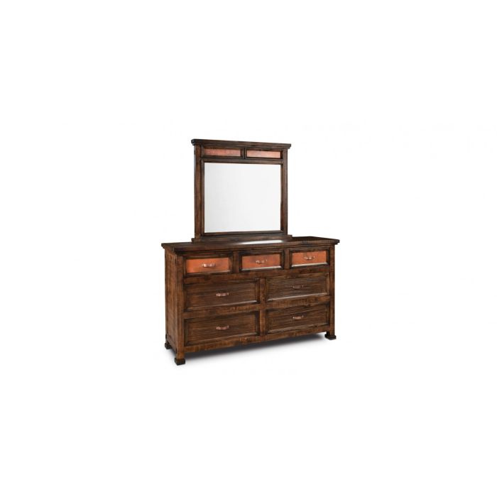Horizon Homes Copper Canyon Dresser and Mirror 