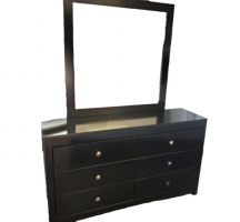 Kith Breanne Dresser and Mirror Set
