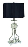 Crown Mark Cantusso Silver Table Lamp
