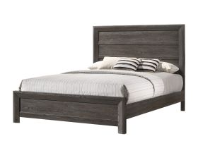 Crown Mark Adelaide Bed with Headboard, Footboard and Rails