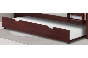 Donco Merlot Twin Trundle Bed