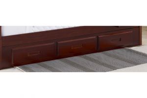Donco Merlot Twin 3 Underbed Drawers
