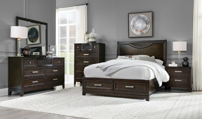 Moya modern mirrored 3 drawer nightstand set of 2. mattresses for less