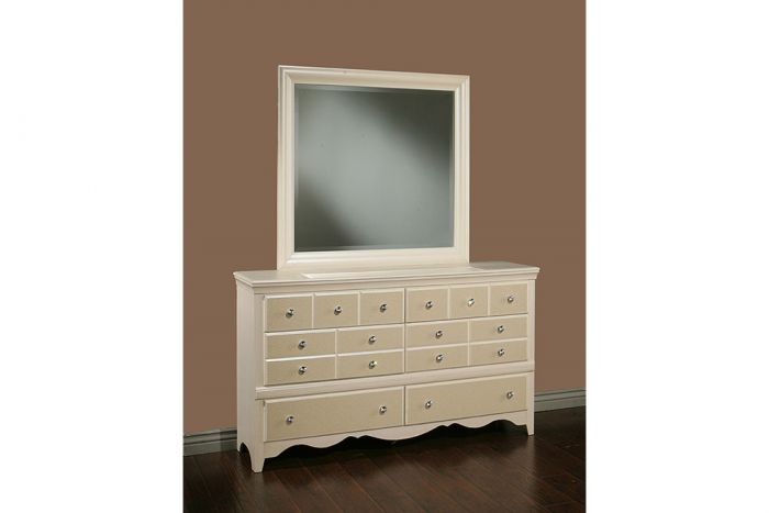 Sandberg Furniture Marilyn Dresser With Mirror Sandberg Furniture Marilyn Dresser With